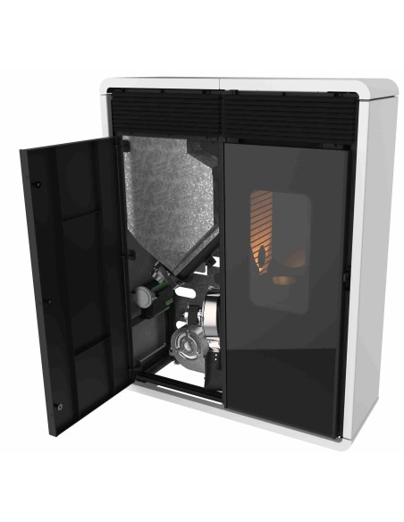 Estufa de pellet de Pasillo Canalizado IDUNN 14kW
