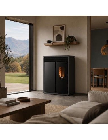 Estufa de pellet de Pasillo Canalizado IDUNN 14kW