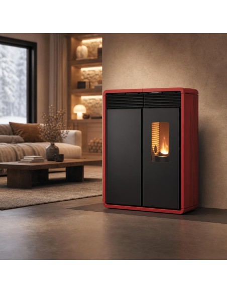 Estufa de pellet de Pasillo Canalizado IDUNN 14kW