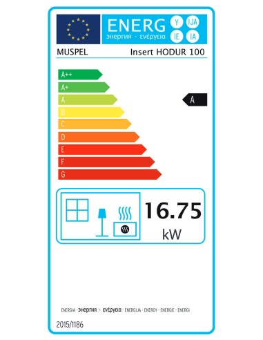 Cassete de leña HODUR 100- 16kw