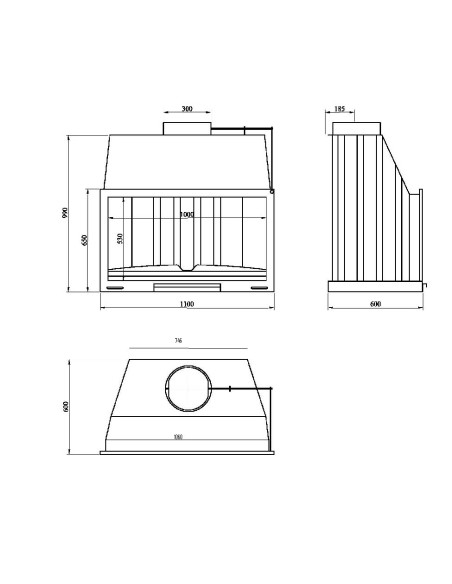 Hogar 100 doble puerta  20 Kw