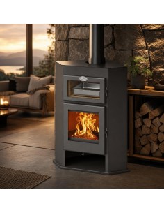 Horno de leña esquinero - GÖNDUL 11 Kw 2