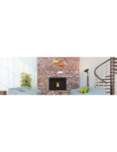 Chimenea de pellets - Insert DELIA 11 kW