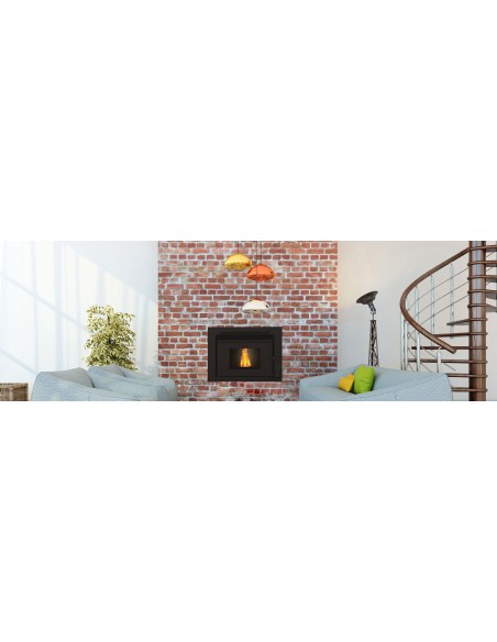 Chimenea de pellets - Insert DELIA 11 kW