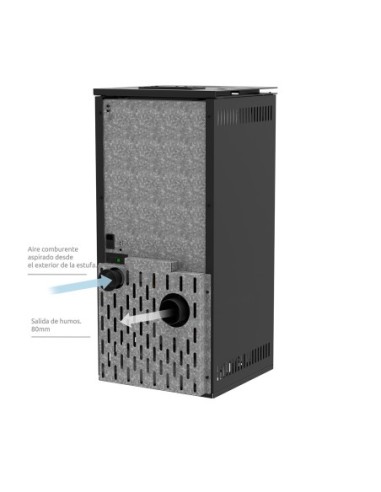 Pellets aire 11kW - VALI