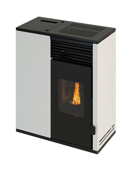Mini estufa de pellets de pasillo Tracia 6kW