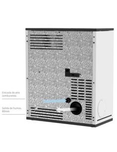 Mini estufa de pellets de pasillo Tracia 6kW 2