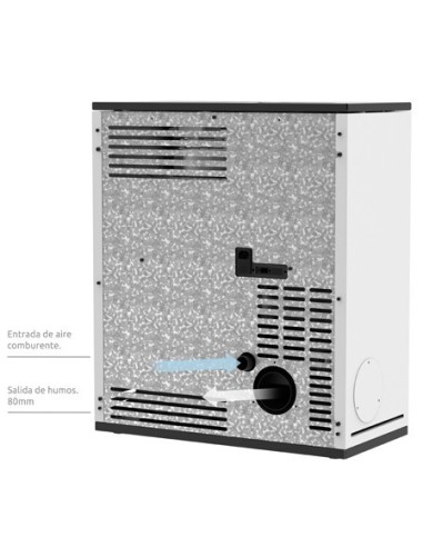 Mini estufa de pellets de pasillo Tracia 6kW