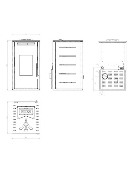 Pellets aire 7kw - Imbros