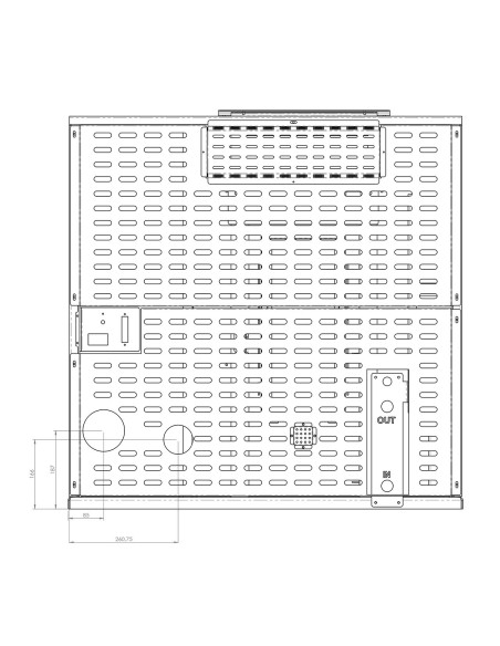 Estufas de pellets hidro de pasillo - Medusa 20 kW