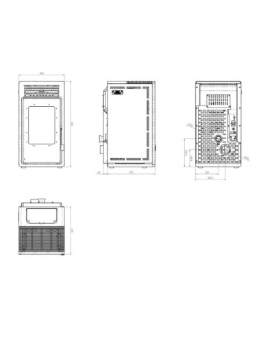 Pellets aire 11kw AFRODITA