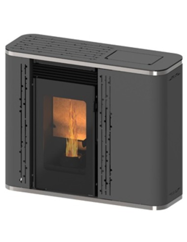 Mini estufa de pellets de pasillo Oshima 7kW