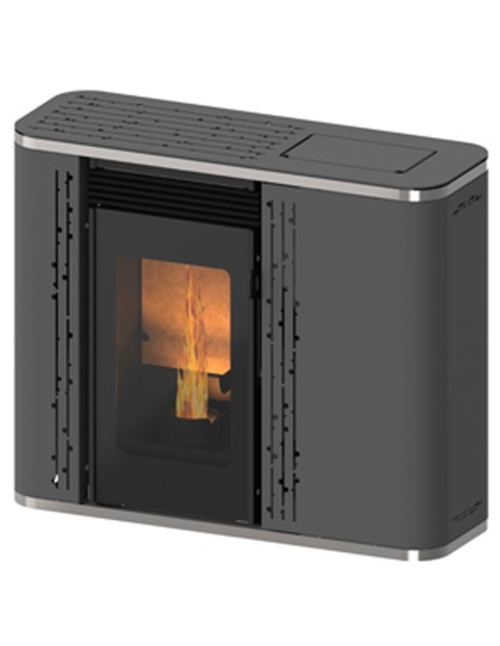 Mini estufa de pellets de pasillo Oshima 7kW