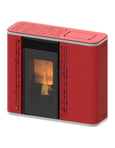 Mini estufa de pellets de pasillo Oshima 7kW