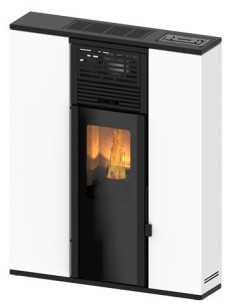 Estufa de pellets canalizada de pasillo Andos Super-slim... 2