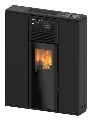 Estufa de pellets canalizada de pasillo Andos...