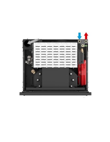 Estufa de pellets insertable hidro Melisa 12kW