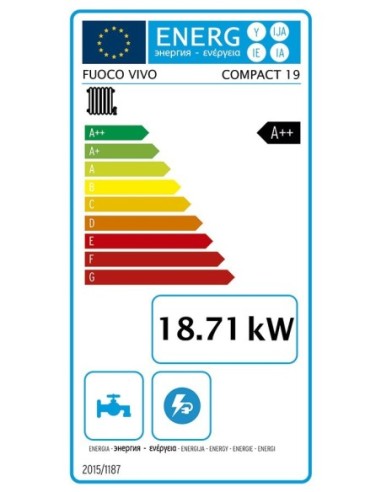 Caldera pellets 19kW - Compact