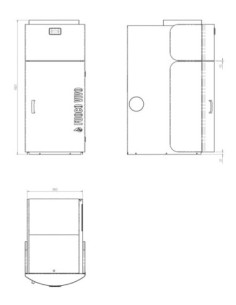Caldera pellets 25kW - Compact 2