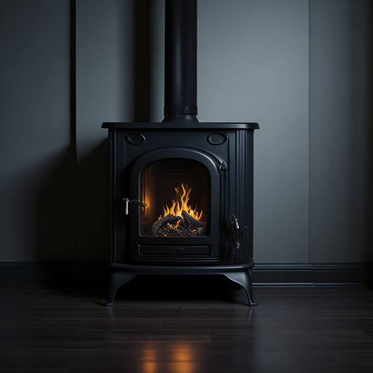 estufas de leña rustica